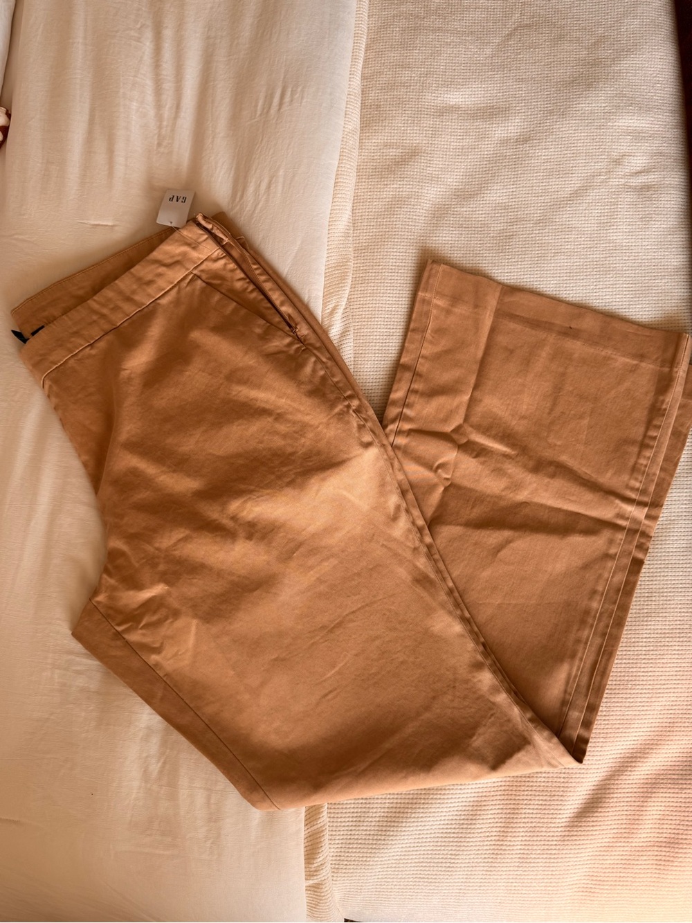 GAP Women's Khaki Flare Pants - Beige